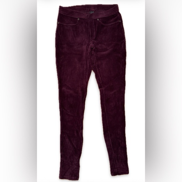 HUE Pants - HUE Purple Corduroy Jeggings Bottoms Size XS Nordstrom